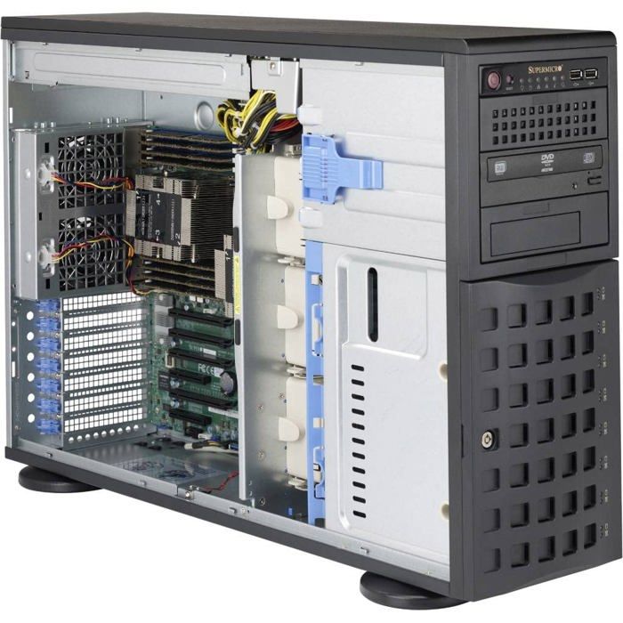 Boîtier serveur Supermicro CSE 745BTQ R920B 4UTOWER Alimentation Redondante - vue 1