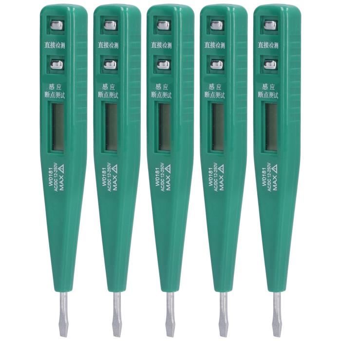Stylo Testeur électrique Réactif, Stylo Testeur De Tension Sans Contact Tournevis Pour Stylo Testeur Electrique 24 250 V 95511337