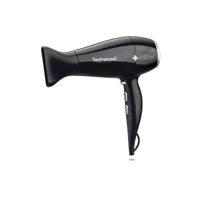 SECHE CHEVEUX NOIR-SILVER 2100 W. TECHWOOD - TSC-2106