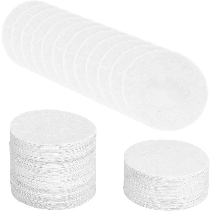 Filtres à Café En Papier Non Blanchi - Lot De 700 Filtres Ronds 6,4 Cm De Diamètre - Compatible Aerobie Et Autres Cafetières