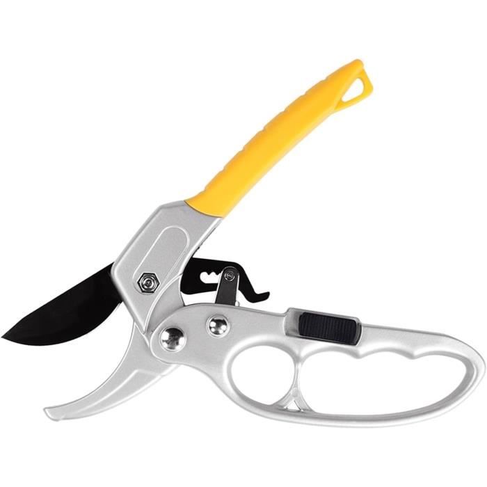 Sécateur De Jardin Professionnel Tranchant, Lames En Acier Inoxydable, Sécateur Manuel De