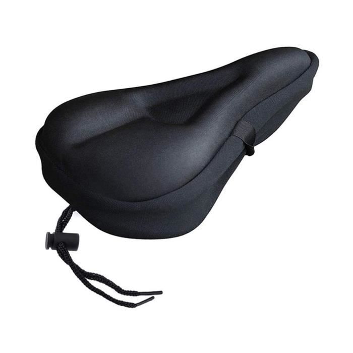 Antichoc Gel Rembourré Vélo Housse de Siège Selle de Bicyclette Coussin pour Vtt, Vélo de Route