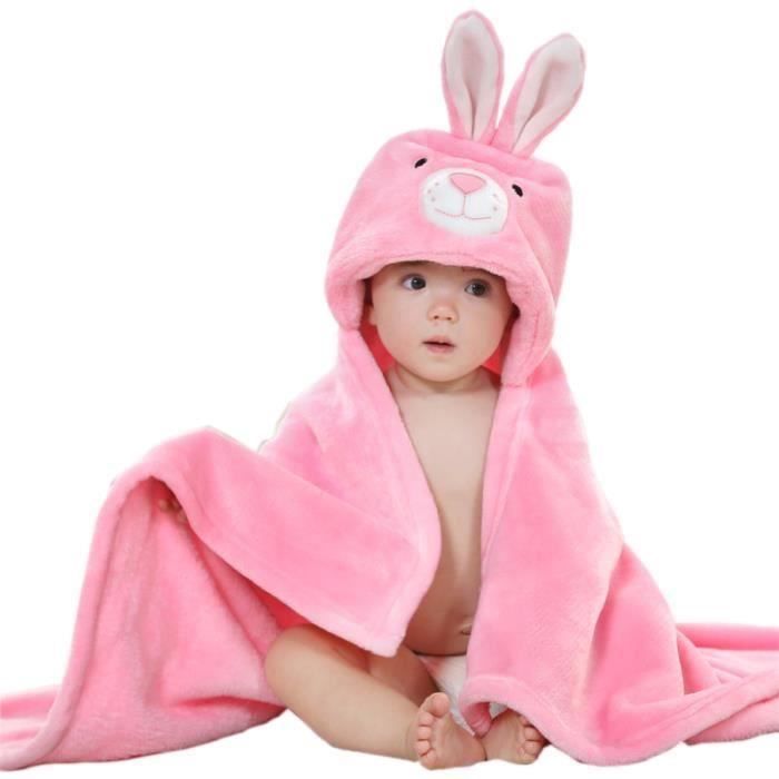 Volibear Sortie De Bain A Capuche Drap De Bain Bebe Mignon Lapin Peignoir Sortie De Bain Pour Bebe 10 Cdiscount Puericulture Eveil Bebe