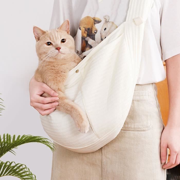 Porte-élingue pour chat - Vvikizy - Léger - Respirant - Multifonctionnel - Sûr et fiable
