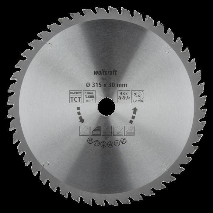 Wolfcraft 6 Lames 22 Mm Pour Coupe-Cercle Et Ébavureur - Acier Carbone Haute Qualité