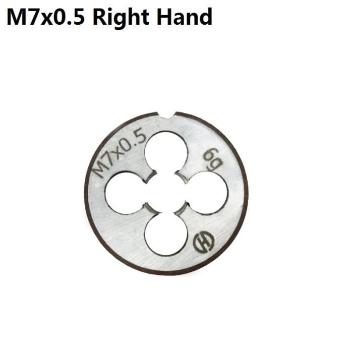 Aceteel Taraud à Filetage Métrique M7,5 X 0,5 Mm HSS Pour