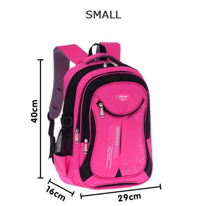 Rose S Sac Dos D cole De Grande Capacit Pour Enfants Et 