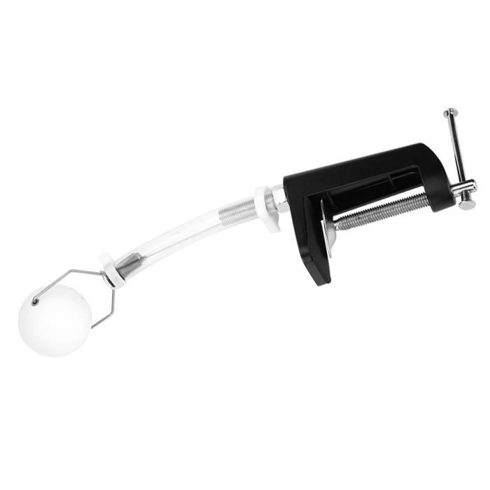 Entraîneur De Tennis De Table - Support Avec Ventouse Réglable En Hauteur (25-56 Cm) - Pour S'entraîner Seul - Améliore La Précision