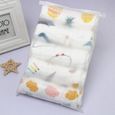 Nouveau 5pcs bébé couche lavable en coton blanc bébé couche lavable SET DE SOIN_ce1393-1