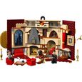 LEGO® Harry Potter 76409 Le Blason de la Maison Gryffondor, Jouet avec 3 Minifigurines, Château de Poudlard-1