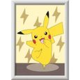 Numéro d'art petit Pikachu Ravensburger - jaune - 222x160x45 mm-1