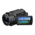 Sony FDR-AX43 - Caméscope 4K Ultra HD - Stabilisateur optique SteadyShot 5 axes - Ecran tactile LCD 3' - Wi-Fi/NFC-1