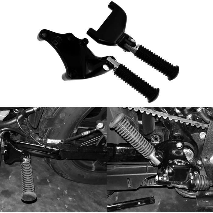 Repose-pieds Craftride Pour Harley Sportster 1200 / Custom / Nightster - Chromé