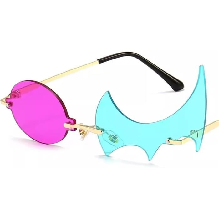 Ensemble D'icône De Lunettes De Soleil Montures De Lunettes Colorées Différentes Formes