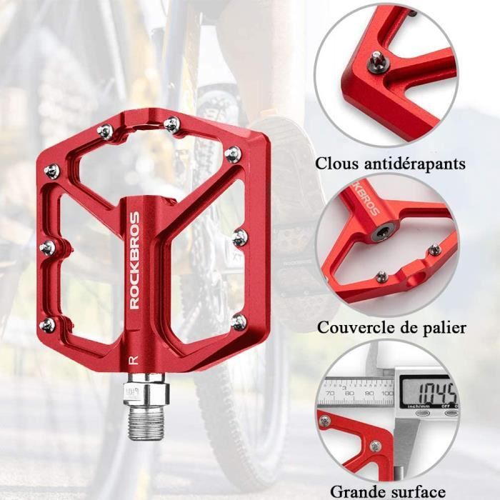 Adaptateur Pédale Sans Clip Adaptateurs Pédale SPD/Keo - Aluminium