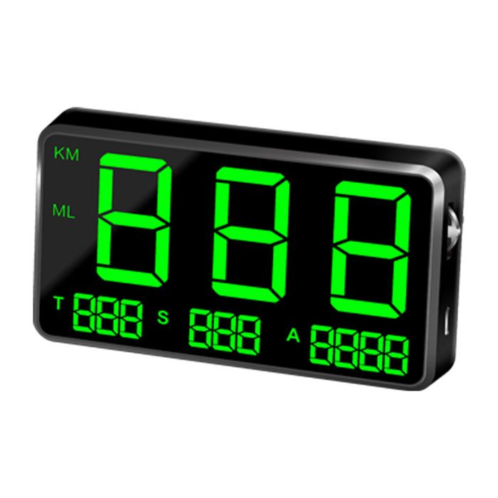 GPS HUD compteur de vitesse direction de conduite automatique tête
