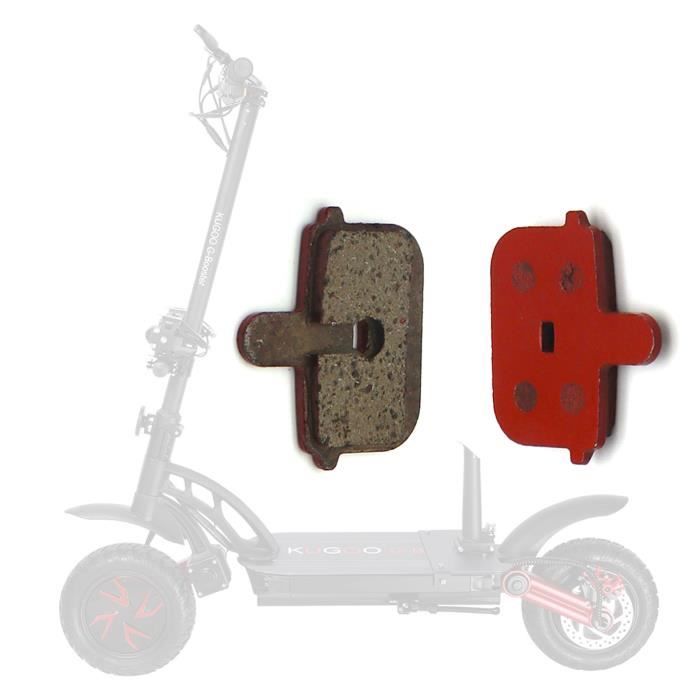 4 Paires De Plaquettes De Frein Semi-métalliques Cuivre Pour Scooter Kugoo M4 - Épaisseur 4 Mm - Freinage Silencieux