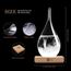 3DHOME Storm Glass Verre tempête Stations météorologiques Goutte deau Prédicteur météo Prévisions créatives Style Nordique Verre décoratif Small 