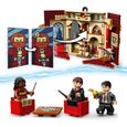 LEGO® Harry Potter 76409 Le Blason de la Maison Gryffondor, Jouet avec 3 Minifigurines, Château de Poudlard-2