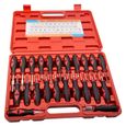 Kit de distribution pour véhicule 23pcs Auto Connector Pin Terminal Removal Tool Kit Release Extractor Puller-2
