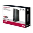 TRANSCEND Disque dur externe HDD StoreJet 3.5" T3 - Portable HDD - 4 To-2