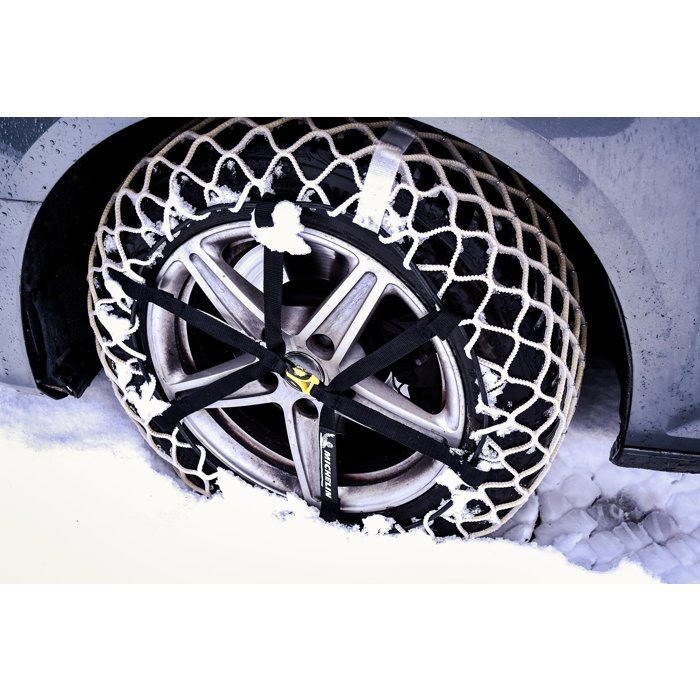 Chaînes à Neige Composite MICHELIN Easy Grip E12 - Tailles 18 Et 19" - Nylon Avec Protection Jante - Neuves