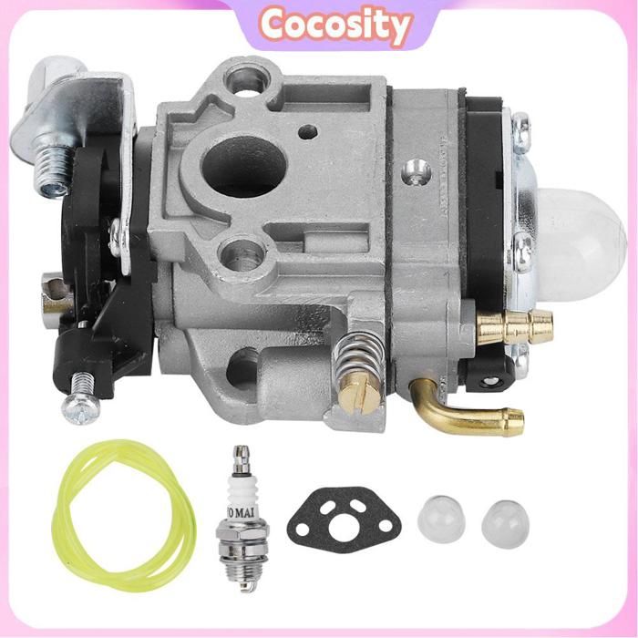 Carburateur De Rechange Pour Moteurs 2 Temps 22cc à 36cc - Compatible Taille-haies Et Tondeuses à Gazon - Kit Complet Avec Joints Et Filtres - 4