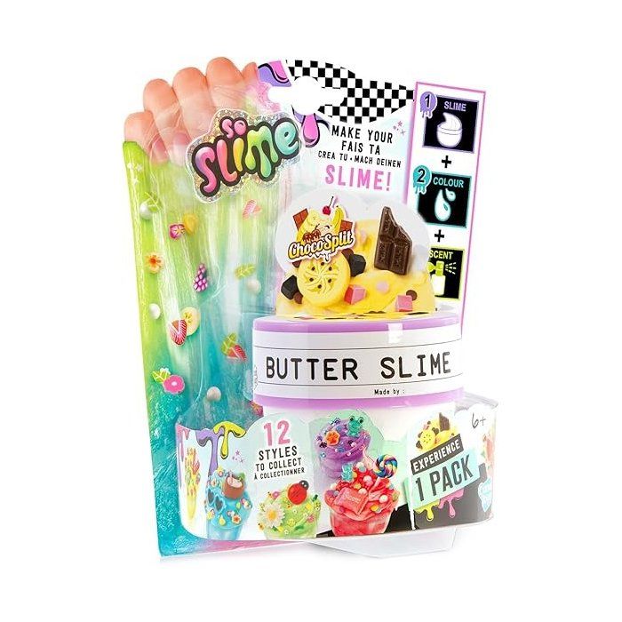 Canal Toys Slime Cosmique 350g Solide Multicolore SSC 217 - Kit Avec LED Et Décorations