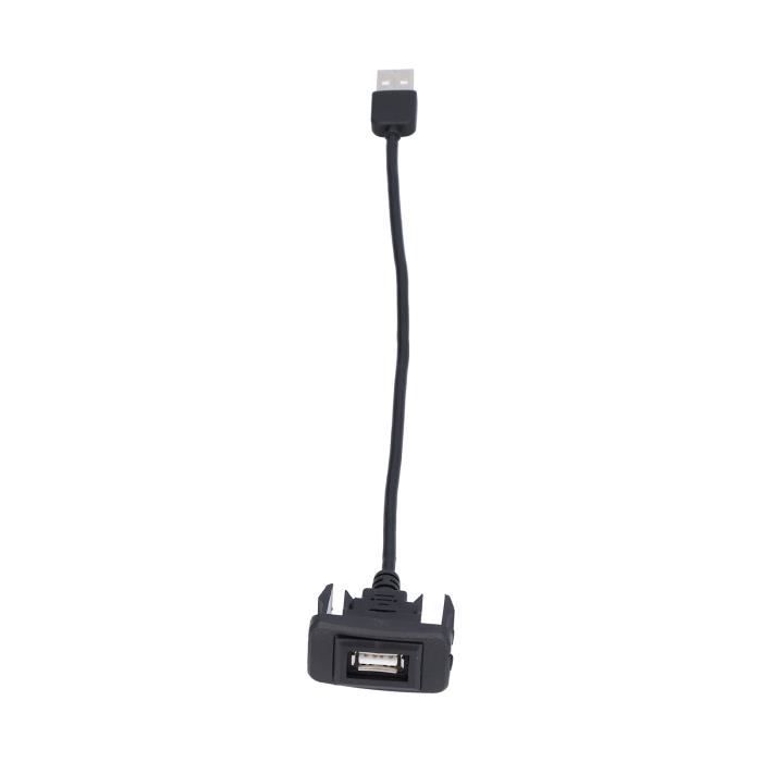 Adaptateur Secteur USB Avec Câble D'extension - Pour Voiture Ou Prise Murale - Générique, Neuf