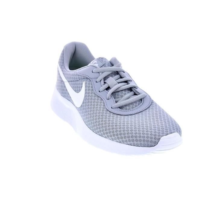 Baskets basses NIKE Tanjun Homme Gris Textile Lacets