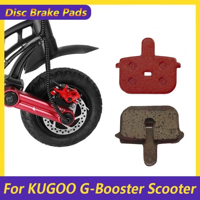 Plaquettes de frein pour Kugoo M4, 2 pièces, pour roue arrière de Scooter  électrique Mijia Pro, plaques de Friction, accessoires