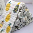 Nouveau 5pcs bébé couche lavable en coton blanc bébé couche lavable SET DE SOIN_ce1393-3