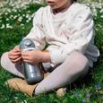Gourde inox 350 ml BEABA pour enfants avec anse - pour apprendre à boire sans tétine ni paille - Gris minéral-3