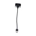 Garosa Prise USB pour voiture Prise de port USB de voiture Câble d'extension flexible Adaptateur de charge pour tableau de bord-3