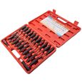 Kit de distribution pour véhicule 23pcs Auto Connector Pin Terminal Removal Tool Kit Release Extractor Puller-3