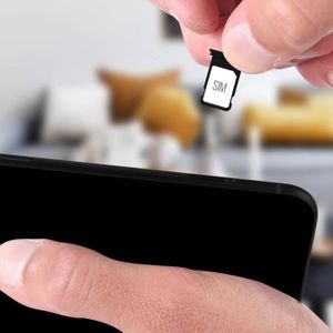 Tiroir Carte SIM Double + MicroSD Pour Huawei Honor 10 - Noir + Outil - Neuf