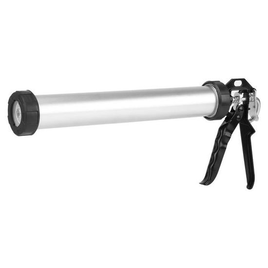 Qinlorgo Outil de calfeutrage Pistolet /à calfeutrer en Silicone pour Tube daluminium 1Pc 600Ml Outil de calfeutrage avec 10 Buses