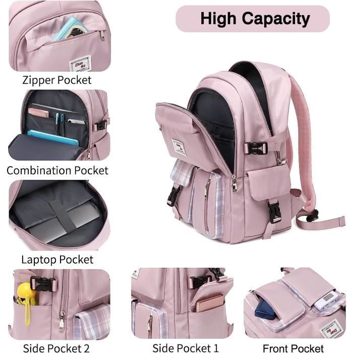 Sac à Dos Collège Fille Cartable College Amythe Sac A Dos College