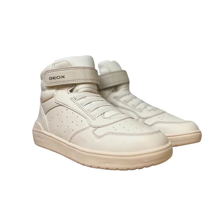 Baskets fille Geox Washiba lt ivory 30 Lt ivory Cdiscount