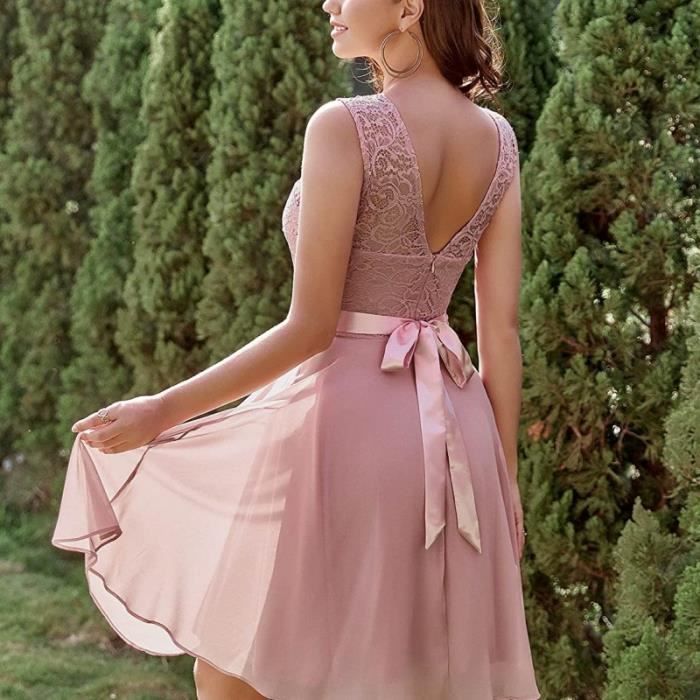 Jupe outlet mousseline rose