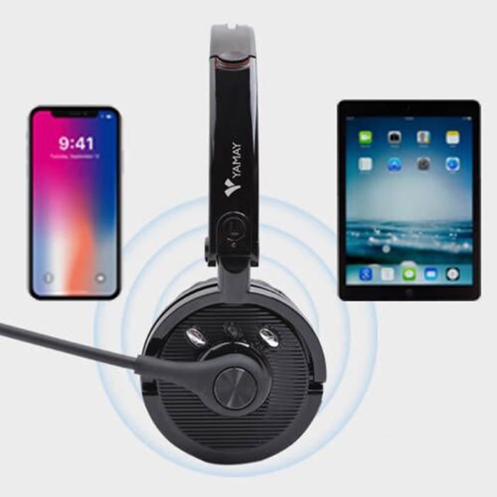 Casque Bluetooth sans Fil avec Micro pour PC, Adaptateur Bluetooth,  Telephone Portable et Casque Teletravail - Cdiscount TV Son Photo