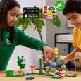 LEGO Super Mario 71409 Ensemble d’Extension Le Défi du Maxi-Spike sur un Nuage, Jouet-4