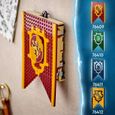 LEGO® Harry Potter 76409 Le Blason de la Maison Gryffondor, Jouet avec 3 Minifigurines, Château de Poudlard-4