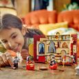 LEGO® Harry Potter 76409 Le Blason de la Maison Gryffondor, Jouet avec 3 Minifigurines, Château de Poudlard-5