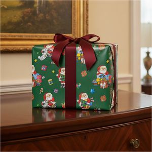 Gros Rouleau Papier Cadeau Multicolore - Plus De 10 Kilos - Idéal Pro
