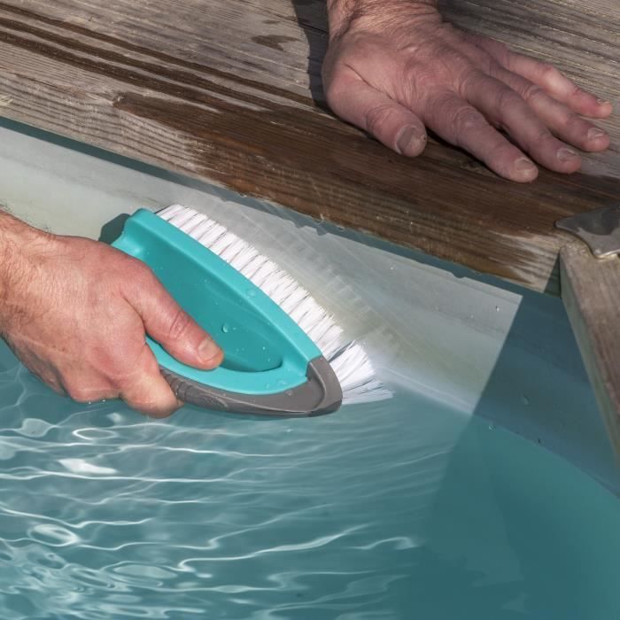 SPOOL Brosse à main luxe avec petite brosse de précision détachable
