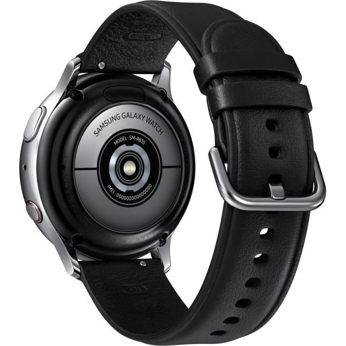 Samsung Galaxy Watch Active 2 40mm Acier 4G Argent Cdiscount