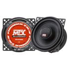 MTX AUDIO MTX TX440C Haut-parleurs voiture Coaxiaux 2 voies 10cm 60W RMS 4 membrane pulpe célulose