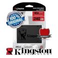 KINGSTON - Disque SSD Interne - A400 - 240Go - 2.5" (SA400S37/240G)-0