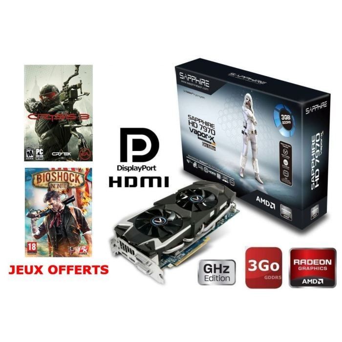 Sapphire Hd 7970 Vapor X Sapphire Radeon Hd 7970 3gb On Sale